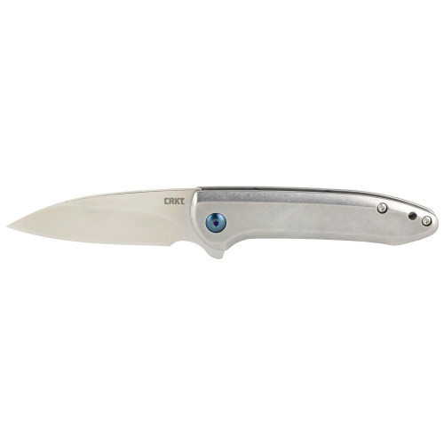 Crkt Delineation Silver 2.94" Plain