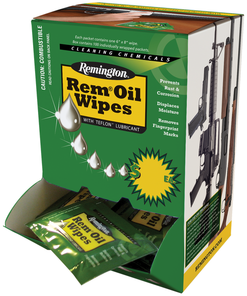 Remington Accessories Rem Oil, Rem 18471 Rem-oil  Wipes Indivdually Packed 300ct