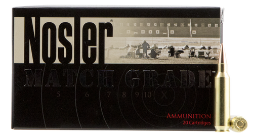 Nosler Match Grade, Nos 60162        22 Nos   85 Rdf Hpbt        20/10