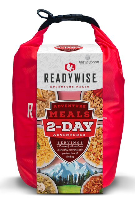 ReadyWise Outdoor Food Kit, ReadyWise Rw05-919 2 Day Adventure Kit With Dry Bag