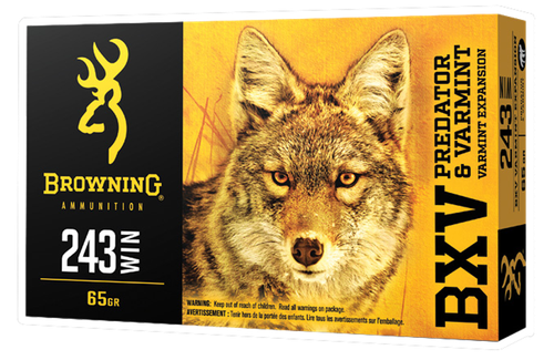 Browning Ammo Bxv, Brna B192302431    243     65 Bxv Pr         20/10