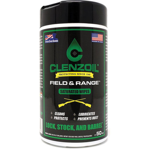 Clenzoil Field & Range, Clenzoil 2243 Field & Range Saturated Wipes