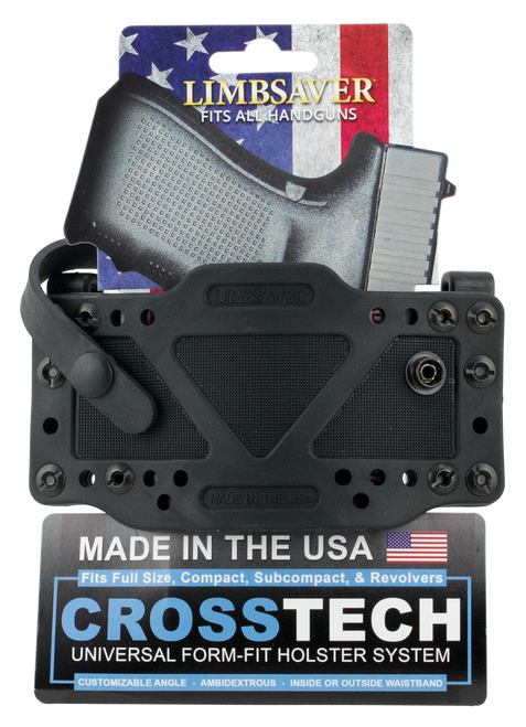 Limbsaver Crosstech, Limb 12504 Cross-tech Holster Clip-on-black W/strp