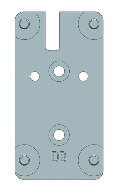 Beretta Usa Rdo Plate, Ber  Eus03050    Kit Rdo 92 Series - Burris & Doc