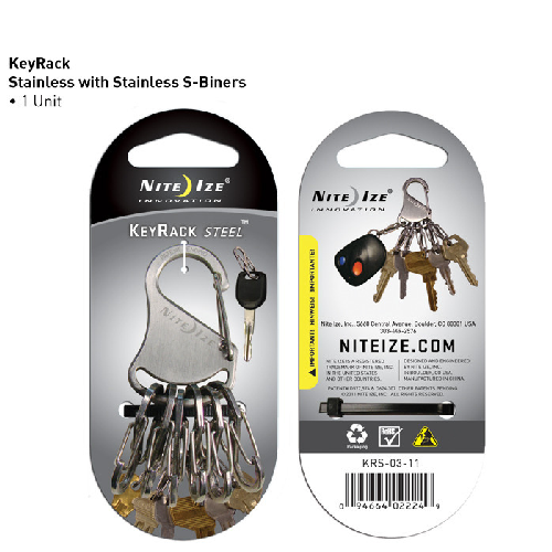 KeyRack Steel S-Biner