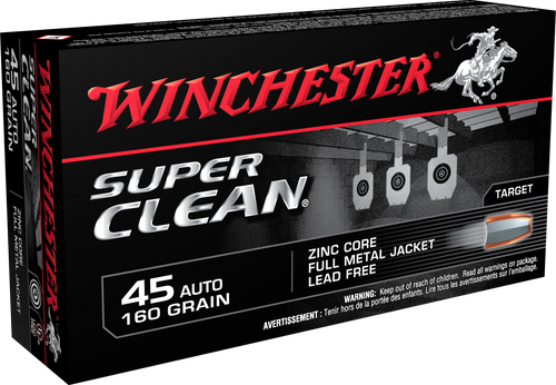 Winchester Ammo Super Clean, Win W45lf     45       165 Fmjscnt   50/10