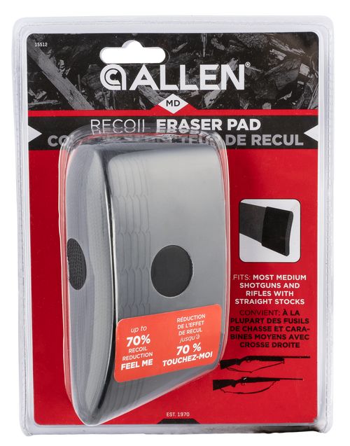 Allen Recoil Eraser, Allen 15512 Pad-recoil Eraser Medium