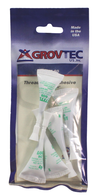 Grovtec Us Inc Threadlocker, Grov Gthm80  Threadlocker .5 Ml Tubes