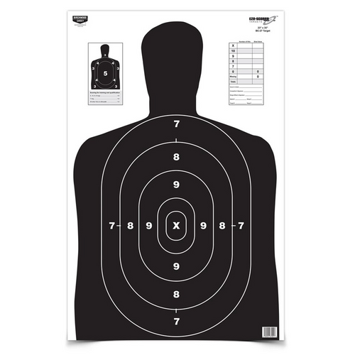 Eze-Scorer 23 x 35 BC-27 Black Target