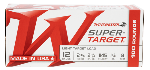 Winchester Ammo Super Target, Win Trgt128vp  Sup Tgt    11/8      100/2