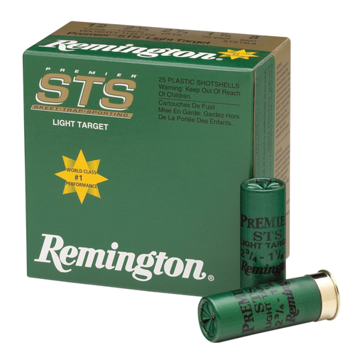 Remington Ammunition Premier, Rem 20250 Sts12lh7   12      7.5 11/8  25/10