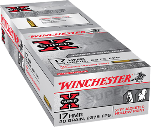 Winchester Ammo Super-x, Win X17hmr1    17hmr 20xtp          50/20