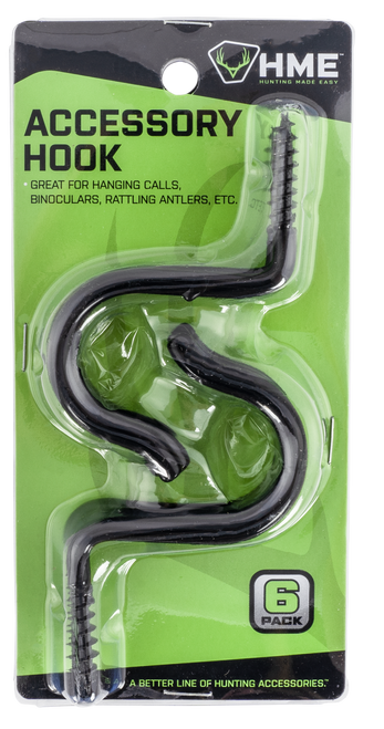 Hme Accessory Hook, Hme Sah-6          Single Acc Hook 6pk