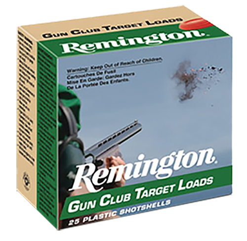 Remington Ammunition Gun Club, Rem 20234 Gc128     Gun Club   8 11/8  25/10