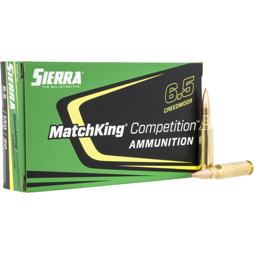 Sierra Matchking, Sierra A1740--05 6.5 Creedmoor 140gr Hpbt Mk 20/10