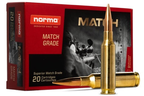 Norma Ammunition (ruag) Match, Norma 10166522 6.5crd  143 Golden Trgt Bthp  20/10