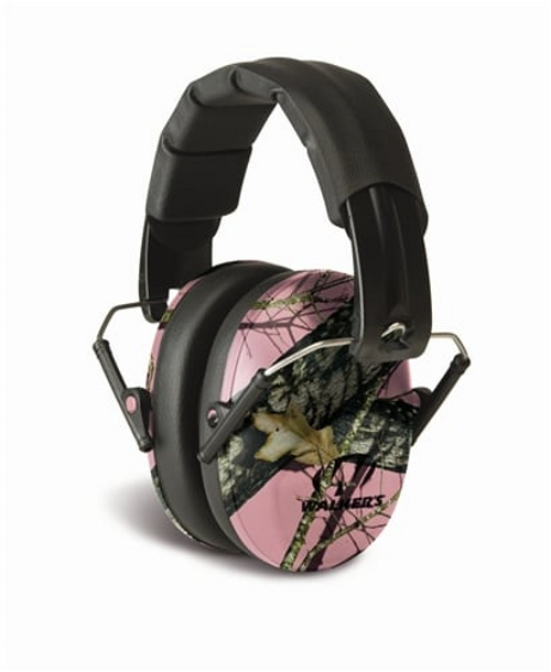 Pro-low Profile Folding Muff - Pink Mossy Oak Camo