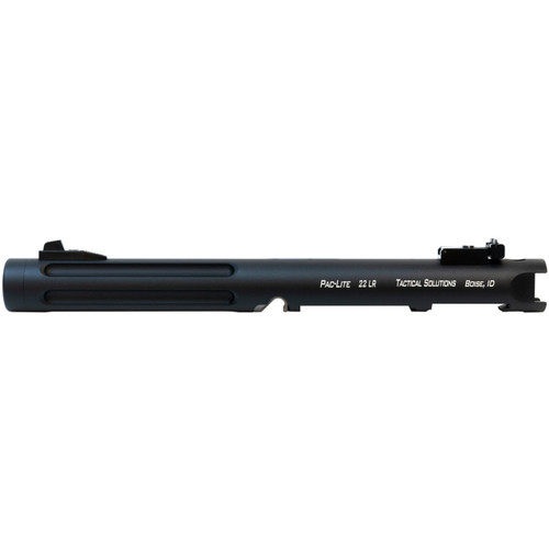 Tactical Solutions Pac-Lite IV 6" Threaded Fluted Barrel Ruger Mark IV or Ruger Mark IV 22/45 Aluminum Matte Black