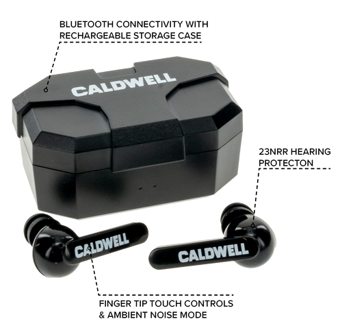 Caldwell E-max, Cald 1102673 Elec Earplugs(in-ear) Bluetooth