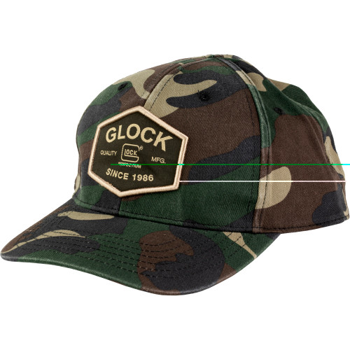 Glock Quadcamo Snapback Hat Camo