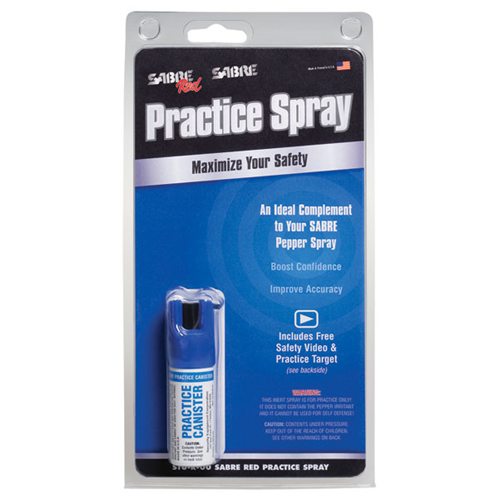 Practice Pepper Spray