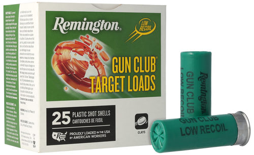 Remington Ammunition Gun Club, Rem 20243 Gc12lr8a Gun Club 12ga   8sht 11/8 25/10