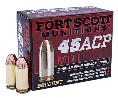 Fort Scott Munitions Tui, Fsm 450-180-scv      45acp  180gr Tui        20/25