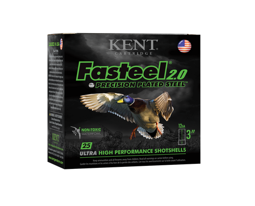 Kent Cartridge Fasteel 2.0, Kent K123fsp36bbx2 Fststl+pps 12 3in Bb 11/4 25/10
