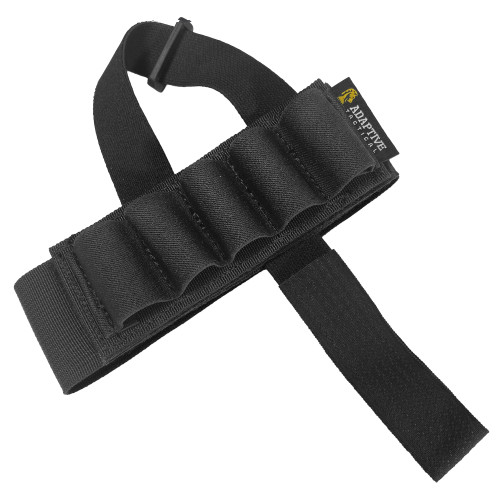 Adaptive Tactical Mounted Shell Carrier Removable 5-Round Shot Card Black
