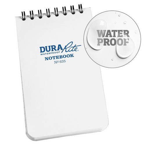 Durarite Top Spiral Notebook - 3 X 5