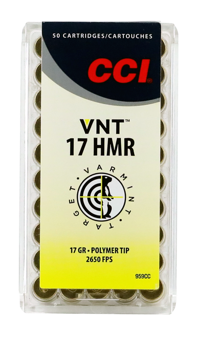 Cci Varmint, Cci 959cc 17hmr   17 Vnt Tipped            50/40