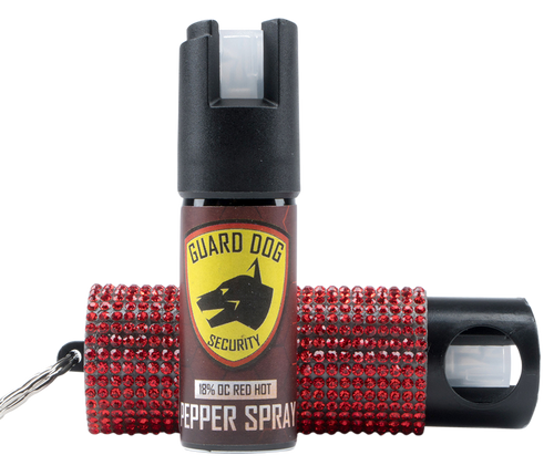 Skyline Usa Inc Guard Dog, Gdog Psgdboc181rd  Bling It On Pepper Spray Red
