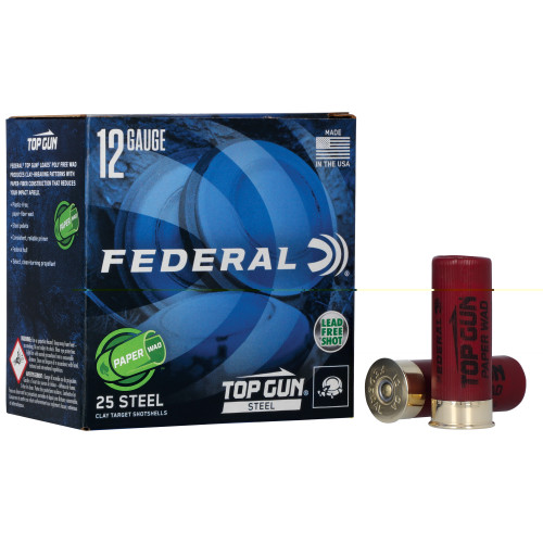 Fed Top Gun 12ga 2.75" #7.5 25/250-TG12WS2 7.5