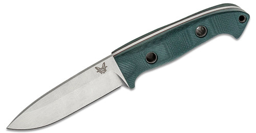 Benchmade 162 Bushcrafter Fixed Blade Knife, Green