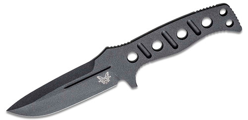 Benchmade 375BK-1 Adamas Fixed Blade Knife 4.2" CruWear , Black