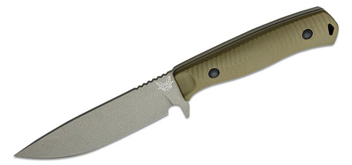 Benchmade 539GY Anonimus Fixed Blade Knife, CPM-CruWear, OD Green