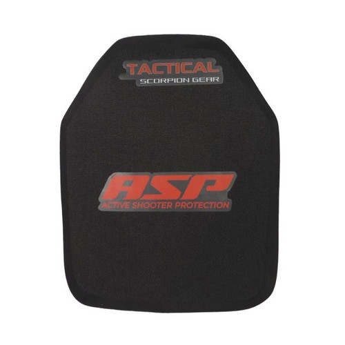 ASP Active Shooter Protection Body Armor Plates - Level III+ / RF2 ASP PE Body Armor 10x12 Plate