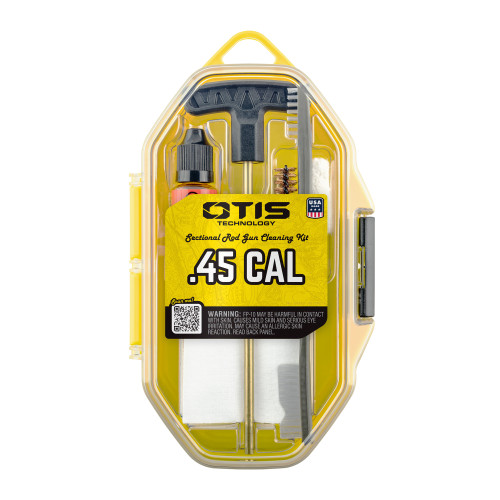Otis .45 Caliber Pistol Cleaning Kit with Brass Rod