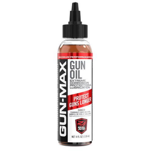 Gun-max Gun Oil – 4oz Squeeze Bottle-AVBMGO4L-AVBMGO4L-AVBMGO4L