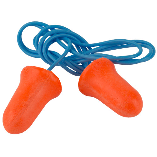 Super Leight Corded Pre-shaped Single-use Foam Earplugs-R-33333-R-33333-R-33333