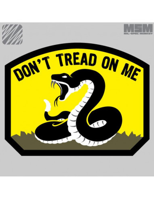 MSM DON'T TREAD ON ME PATCH
