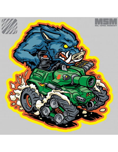 WAR MACHINE BOAR PATCH (BLUE)