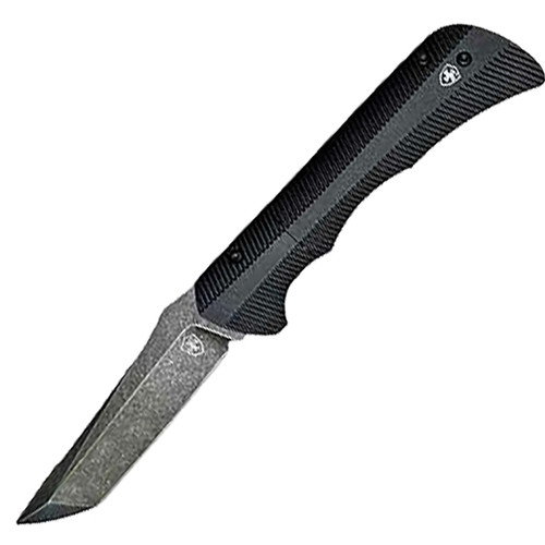 AUTO ALUM BLACK BLADE TANTO G2 KNIFE