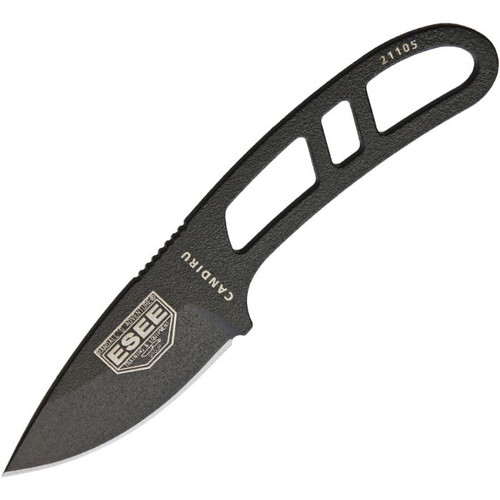 ESEE Candiru Black with Survival Kit