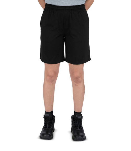 WOMEN'S TACTIX PT COTTON TRAINING SHORT - Black