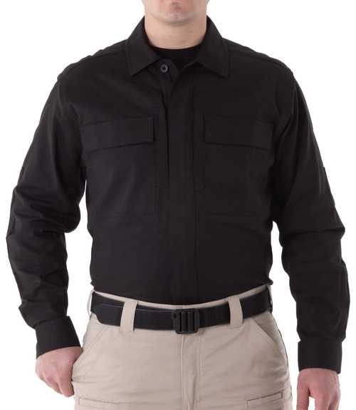 MEN'S V2 BDU LONG SLEEVE SHIRT - Black