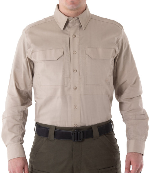 MEN'S V2 TACTICAL LONG SLEEVE SHIRT - Khaki