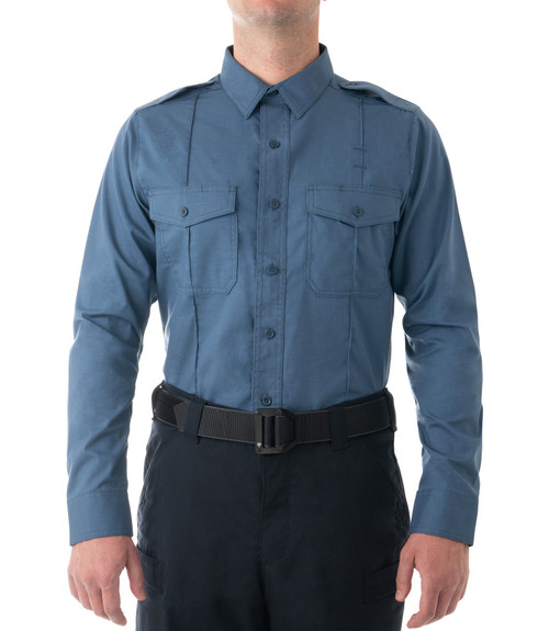 MEN'S V2 PRO DUTY™ UNIFORM SHIRT - Medium Blue