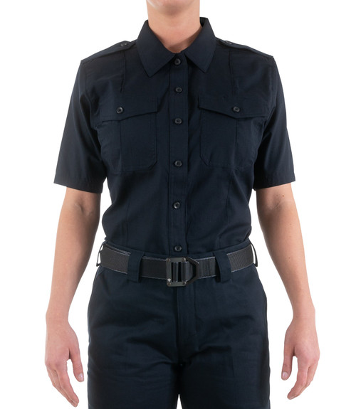 WOMEN'S PRO DUTY™ UNIFORM SHORT SLEEVE SHIRT - Midnight Navy