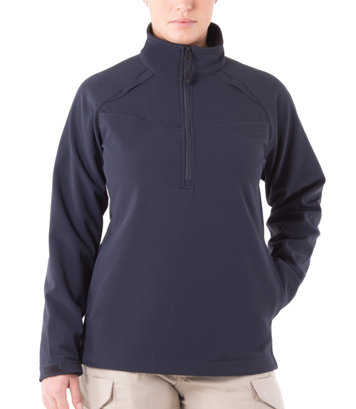 WOMEN'S TACTIX SOFTSHELL PULLOVER - Midnight Navy